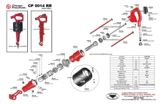 0014 Series parts drawing preview