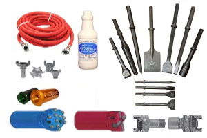 Pneumatic tool accessories